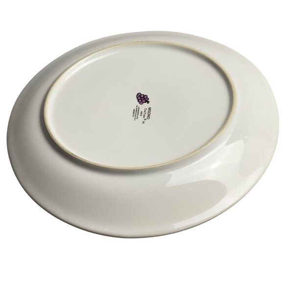 Misono TeaTime '93 4912 Plate Fruit & Teapot Design 11” Dia. Microwave Safe - Picture 2 of 10